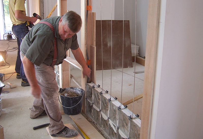 barbaux batiment carrelage faience mosaïque briques de verre