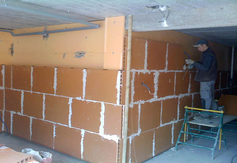 barbaux batiment carrelage aménagement intérieur cloison isolation