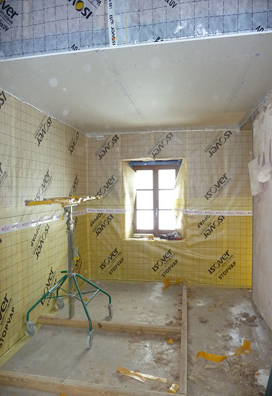 barbaux batiment carrelage aménagement intérieur cloison isolation