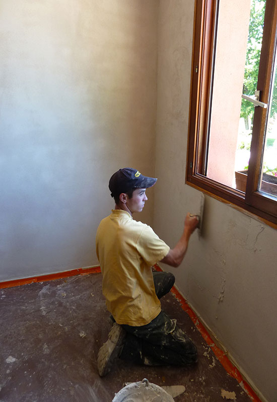 barbaux batiment carrelage aménagement intérieur enduit naturel décoratif