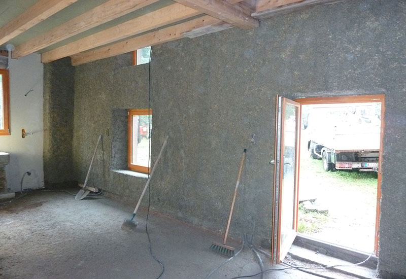 barbaux batiment chaux chanvre doublage isolant