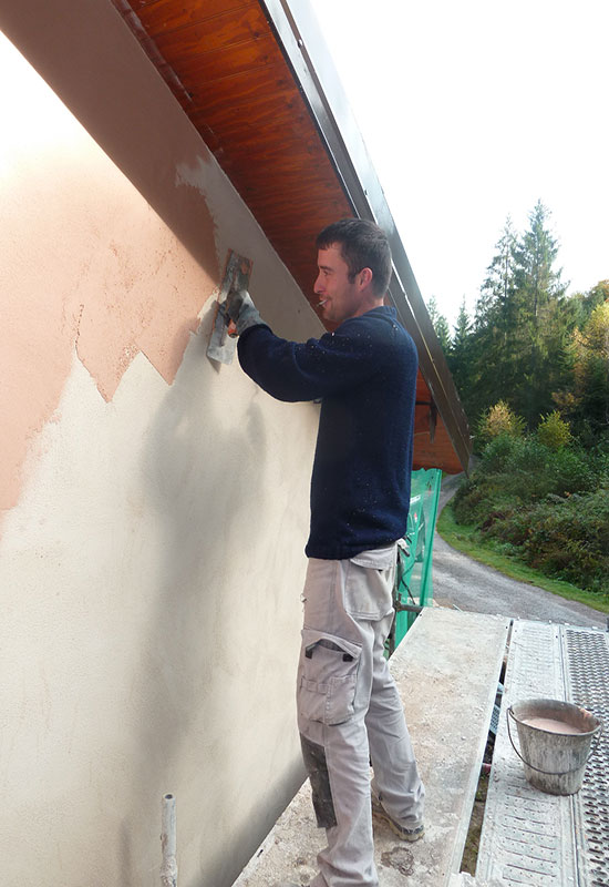 barbaux batiment facade enduit parement enduit traditionnel chaux aerienne