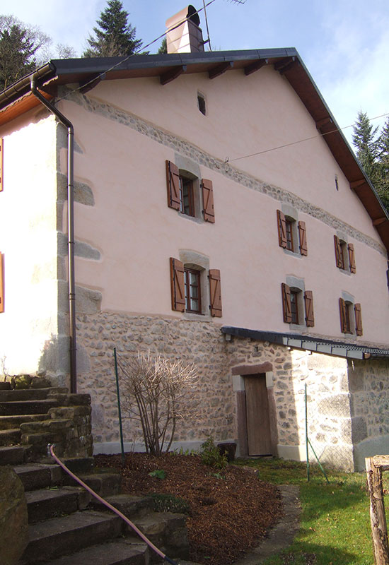 barbaux batiment facade enduit parement enduit traditionnel chaux aerienne