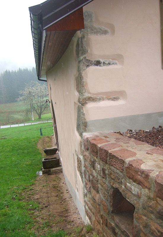 barbaux batiment facade enduit parement enduit traditionnel chaux aerienne