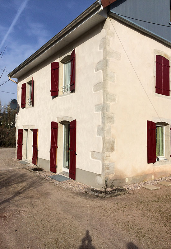 barbaux batiment facade enduit parement enduit traditionnel chaux aerienne