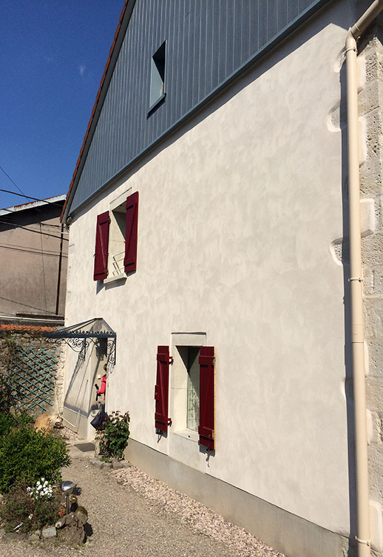 barbaux batiment facade enduit parement enduit traditionnel chaux aerienne