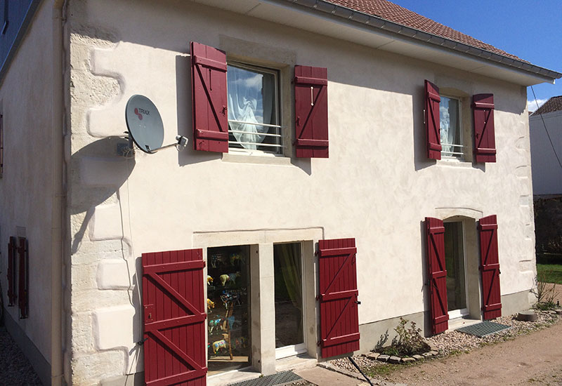 barbaux batiment facade enduit parement enduit traditionnel chaux aerienne