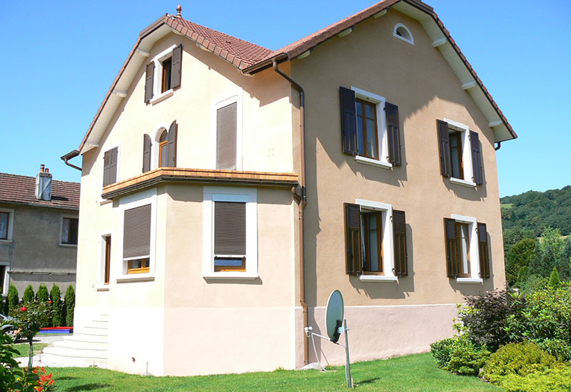 barbaux batiment facade enduit parement