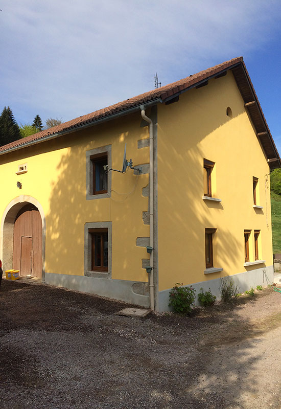 barbaux batiment facade enduit parement