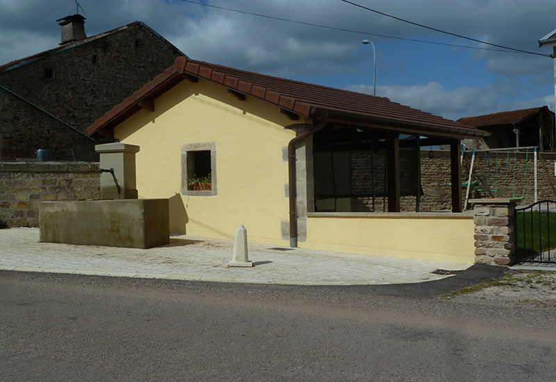 barbaux batiment facade enduit parement solution hydrolique parement