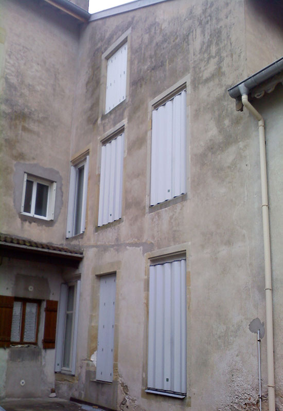 barbaux batiment facade enduit parement solution hydrolique parement