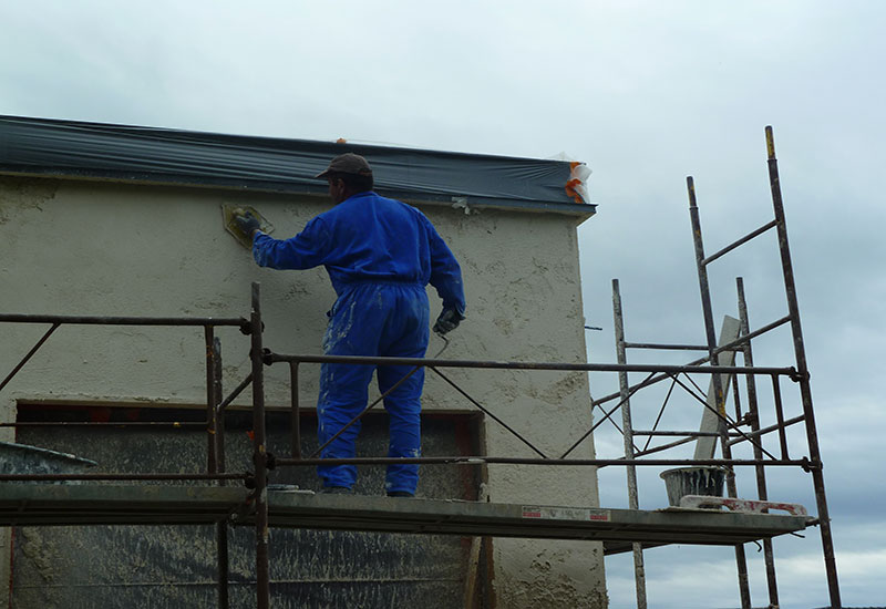 barbaux batiment isolation exterieure enduit hygrothermique chaux chanvre tradical