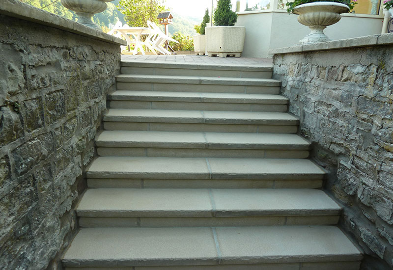 barbaux batiment maconnerie paysagère escalier extérieur