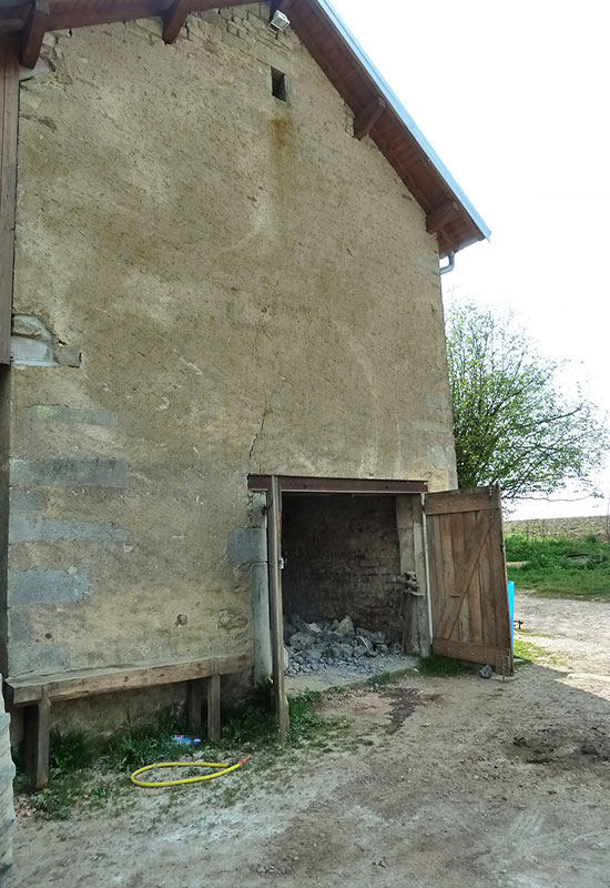 barbaux batiment renovation ouverture encadrement